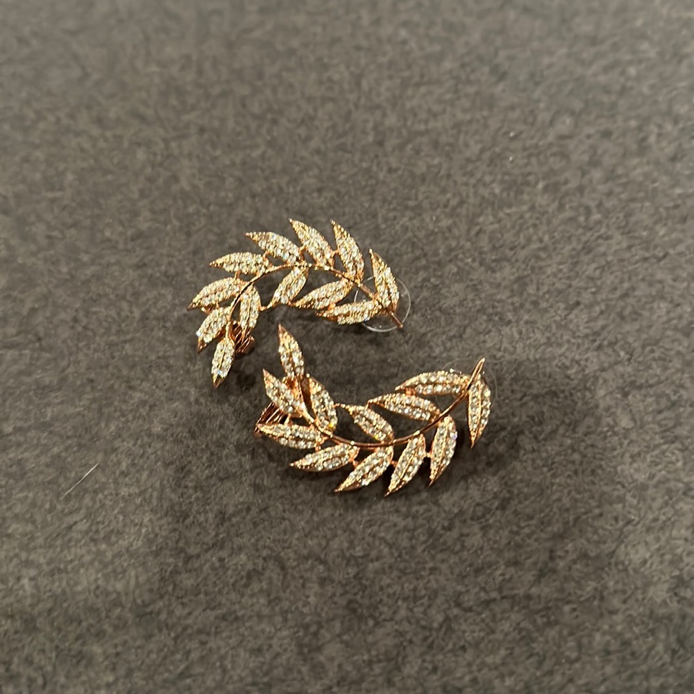 Ear Crawler Rose Gold Earrings